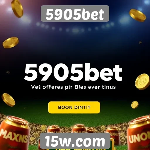 Ofertas de bônus disponíveis na plataforma 5905bet